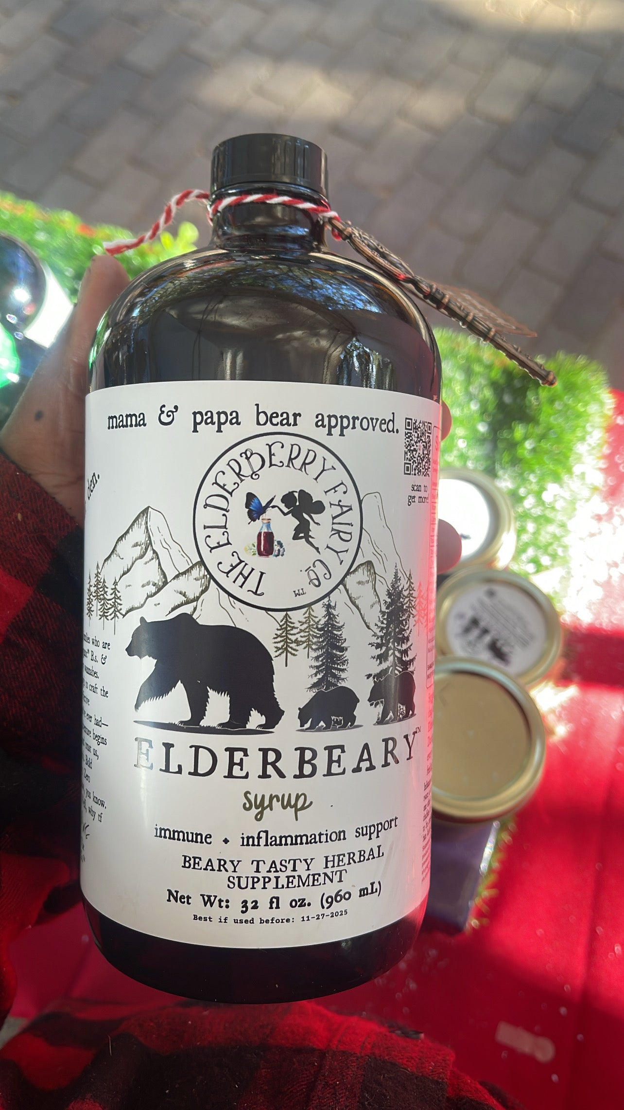 The Fairy's Elderberry Syrup - 16 oz